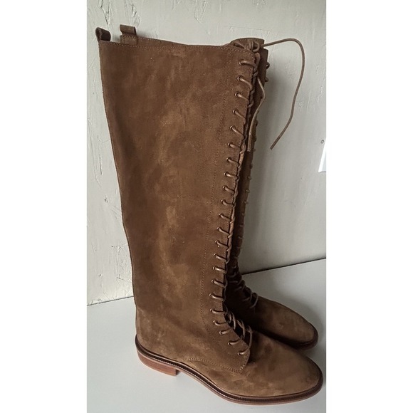 anthropologie seude lace up boots Made In Spain - Picture 4 of 12